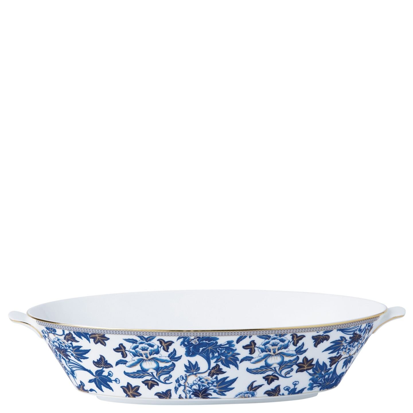 Leeber 70066 10.5 x 2.75 in. Butterfly Large Square Serving Bowl