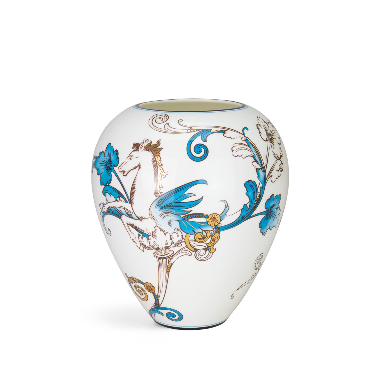 Wedgwood Florentine Turquoise Vase 18cm image